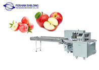 Οριζόντια μηχανή συσκευασίας 50 / 60HZ 2,8KW για λαχανικά φρούτων τροφίμων
