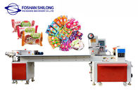 Οριζόντια μηχανή συσκευασίας Shilong λαχανικών τροφίμων για το ψωμί καραμελών γαντιών
